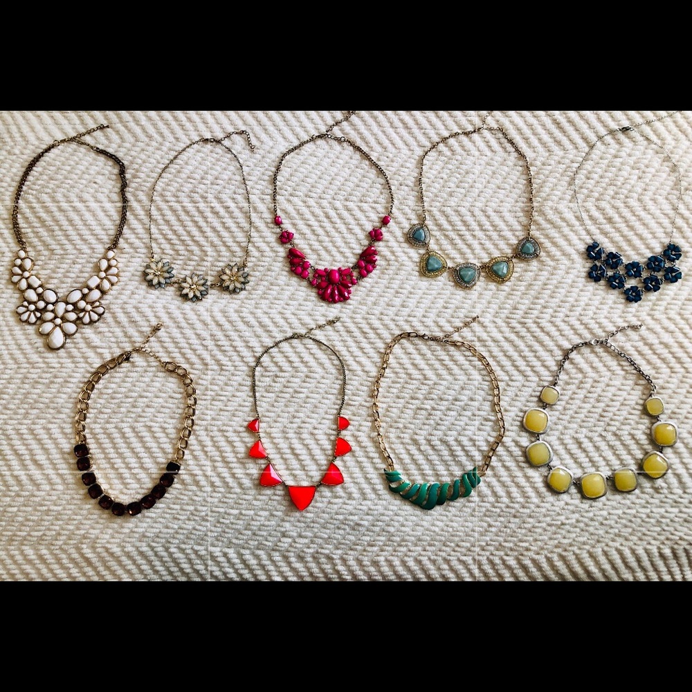 Fun, colored, necklaces